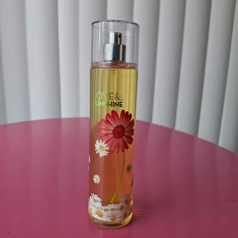 Bath & Body Works LOVE & SUNSHINE Fine Fragrance Mist 8 oz